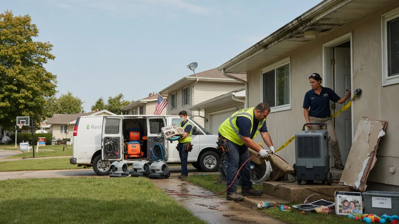 Water Damage Restoration in Bennett, NC near me